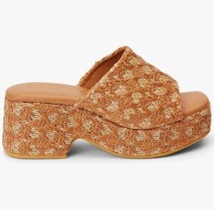 NWOB Beach by Matisse Cruz Block Platform Sandals